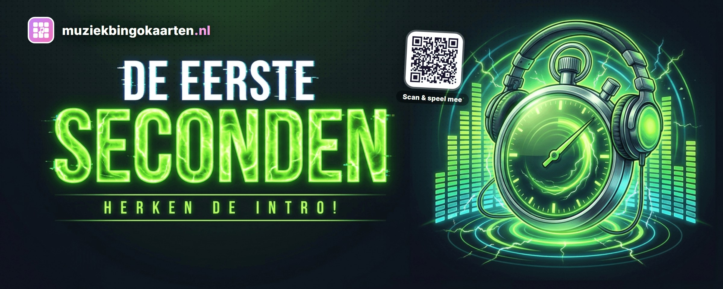 Themabanner van De Eerste Seconden