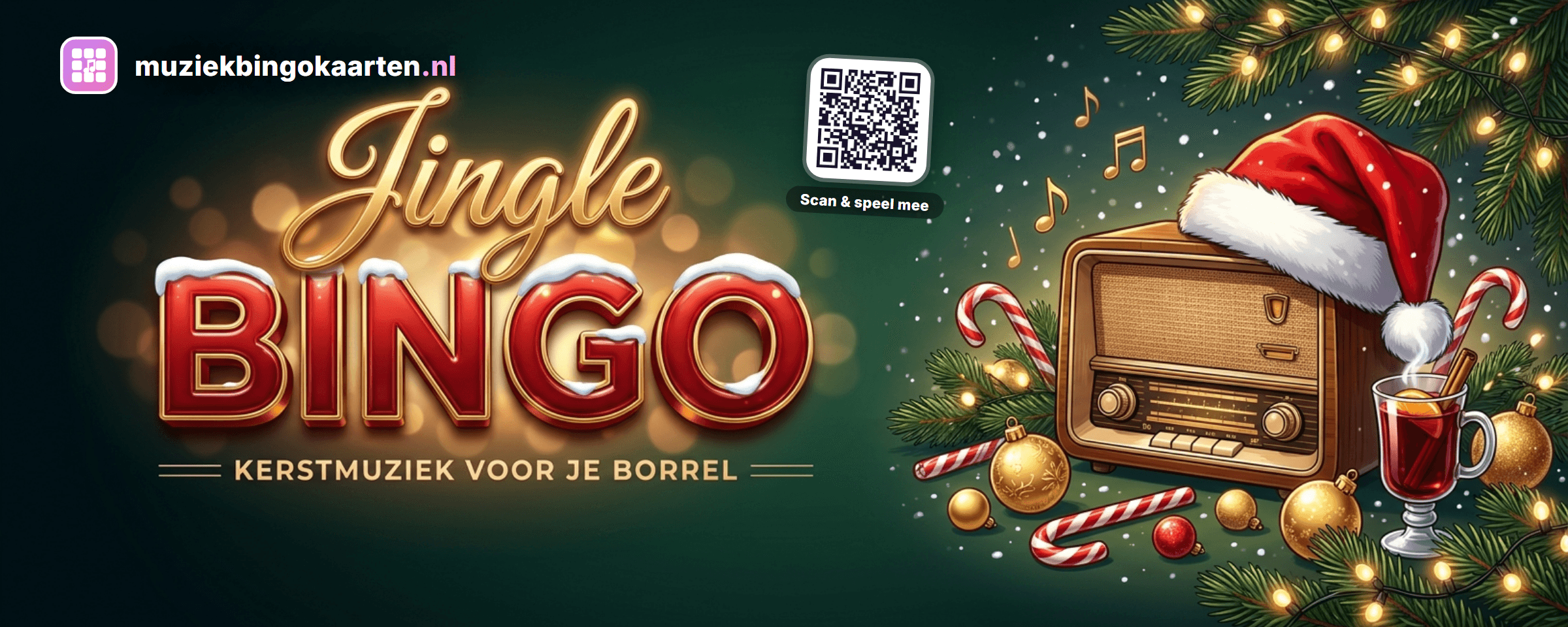 Themabanner van Jingle Bingo